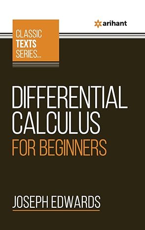 Differential Calculus For Beginners 