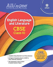 Arihant All In One Class 10th English Language and Literature for CBSE Exam 2024