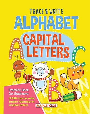 Alphabets Writing Book - Capital Letters (Practice)
