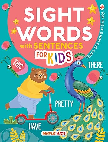 Sight Words and Sentences Book for Kids 