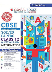 Oswaal CBSE Chapterwise Solved Papers 2023-2014 Mathematics Class 12th (For 2024 Board Exams) Oswaal Editorial Board