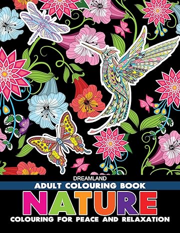 Nature- Colouring Book for Adults