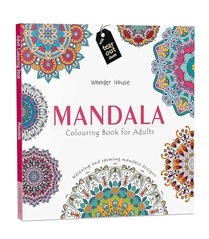 Mandala: Colouring Books for Adults with Tear Out Sheets (Adult Colouring Book) 