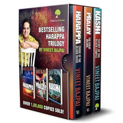 The Bestselling Harappa Trilogy Box-set of 3 Books: Harappa, Pralay, Kashi | A nail-biting thriller series with history, mythology, religion, crime and fantasy