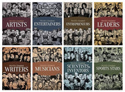 Worlds Greatest Library A Collection of 200 Inspiring Personalities Box Set of 8 Biographies 